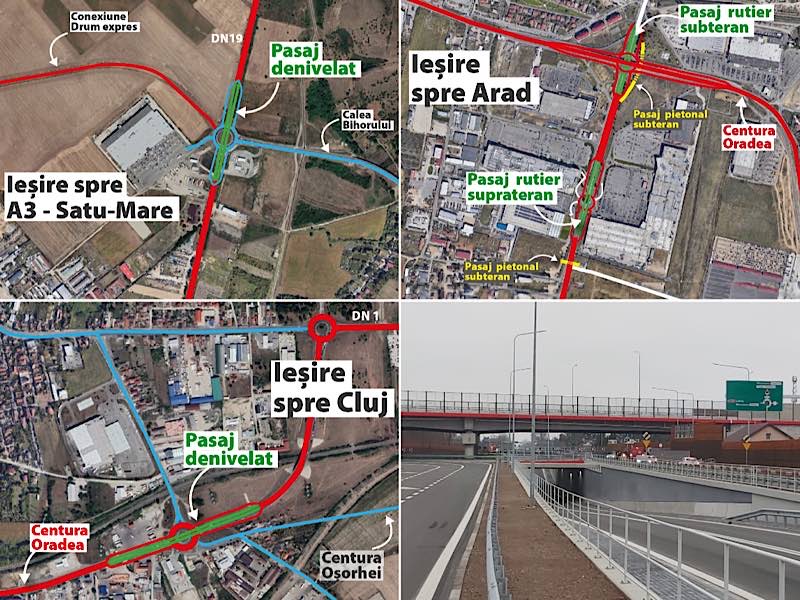 Plan Se Rutiere Pasajele rutiere din Oradea, avizate de Ministerul Transporturilor ...