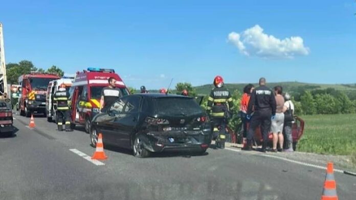 Accident în Borod