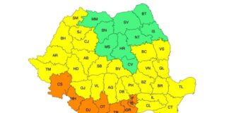 Nou cod de caniculă în județul Bihor