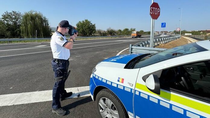 Radar pistol poliție