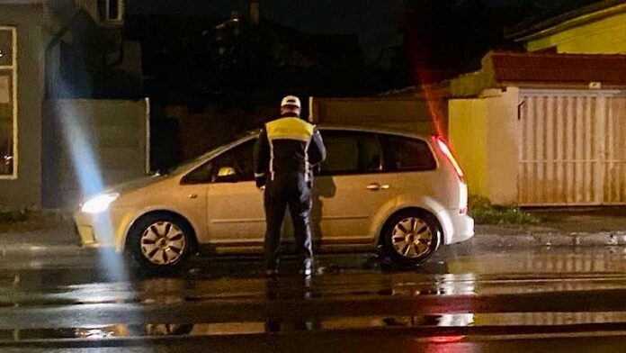 Control poliție în trafic Control poliție în trafic