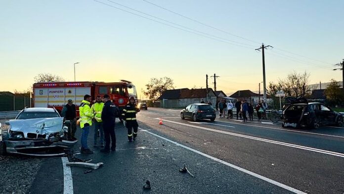 Accident grav pe centura Aleșd Accident grav pe centura Aleșd