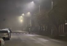 Cod galben de ceață în Aleșd și în zeci de localități din Bihor Ceață în Aleșd