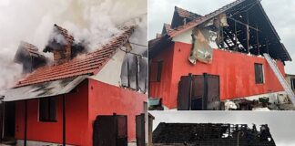 Incendiu devastator în satul Butani: o familie cu 7 copii are nevoie de ajutorul nostru (video)