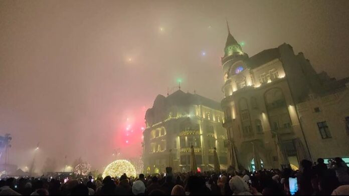 Revelionul 2025 în centrul Oradiei