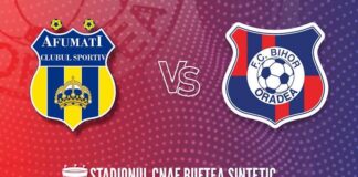 Meci greu la Buftea, cu CS Afumaţi, dar dorim reabilitarea!