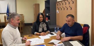 semnare contractul alimentare cu apă și canalizare Luncșoara