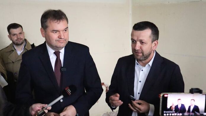 Ministrul Cseke Attila și primarul Florin Birta