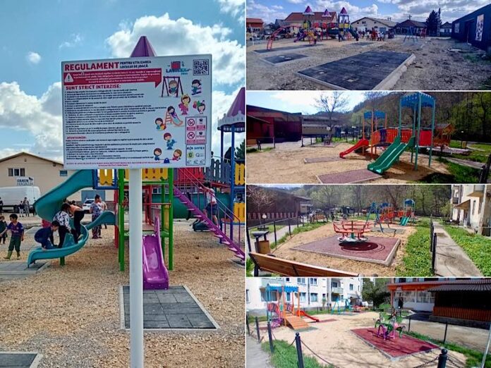 Locuri de joacă moderne în Aleșd,