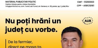 Nu poți hrăni un județ cu vorbe. De la fermier, direct pe masa ta. Fără hoție.