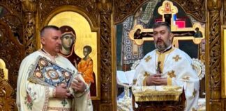 Părintele Bogdan Teodor, noul preot paroh al Bisericii Ortodoxe cu hramul „Adormirea Maicii Domnului” din Aleșd Părintele Bogdan Teodor