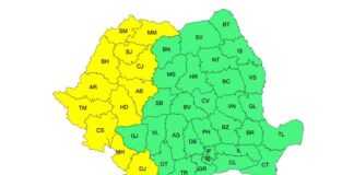 Cod galben de caniculă și disconfort termic ridicat în Bihor