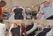 Pompierii au donat sânge pentru a salva vieți – „Există numeroase moduri de a fi alături de cei aflați în suferință”