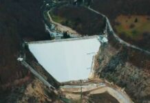 Directorul general al Apelor Române a vizitat șantierul barajului Leșu – singurul baraj din țară finanțat prin PNRR (video) șantierul barajului Leșu