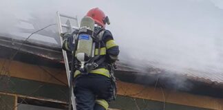 Incendiu coș de fum