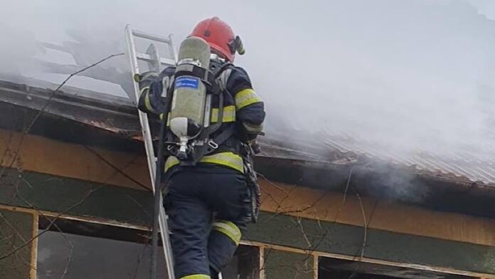 Incendiu coș de fum Incendiu coș de fum