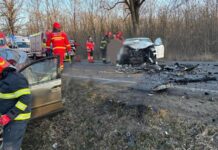 Cauza accidentului din Topa de Criș: un tânăr a pierdut controlul asupra direcției într-o curbă, provocând coliziune frontală și rănirea a trei persoane