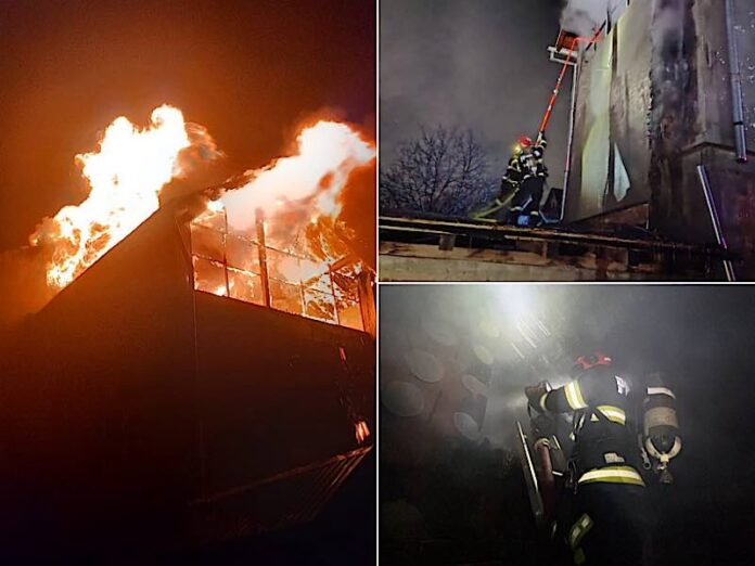 Incendiu locuință Peștere