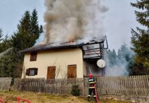 Incendiu cabană Beliș