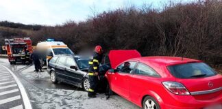 Accident rutier pe DN1 E60, la Izvoru Crișului. Două persoane transportate la spital Accident Izvoru Crișului