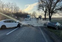 Accident rutier grav la Gheghie. Trafic blocat pe DN1 Mașini implicate accident Gheghie