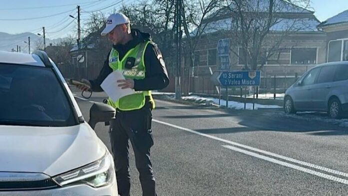 Poliția rutieră Aleșd la radar
