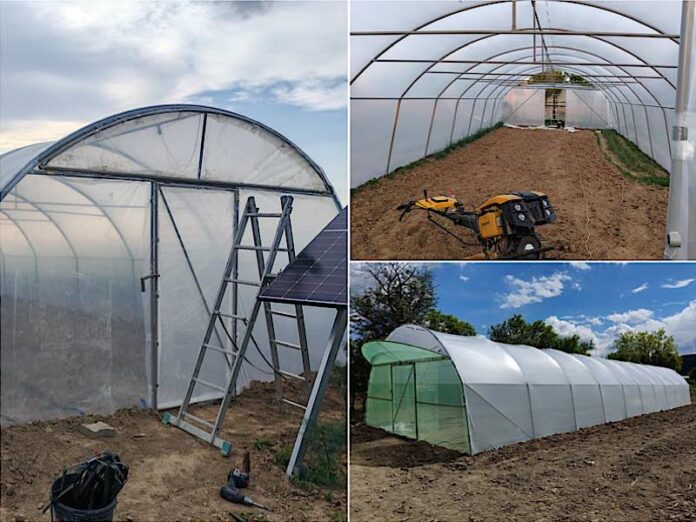 solarii pe structură metalică