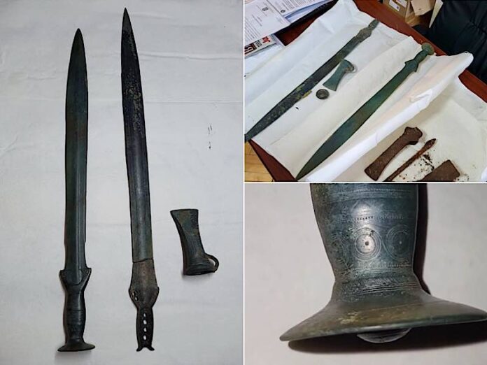 Artefacte descoperite pe Valea Morii din Peștiș Artefacte descoperite pe Valea Morii din Peștiș