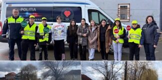 Polițiștii bihoreni, alături de elevi la Școala Gimnazială Nr.1 Tileagd