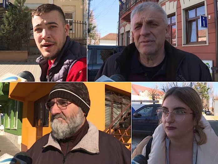 Reacția localnicilor din Aleșd