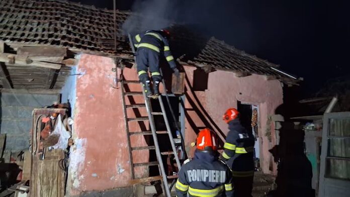 Incendiu locuință Râpa Incendiu locuință Râpa