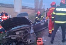 Accident Tileagd mașina implicată