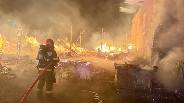 incendiu violent Bucea incendiu violent Bucea