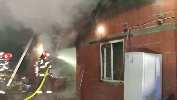 Incendiu în miez de noapte în Cuieșd Incendiu în miez de noapte în Cuieșd