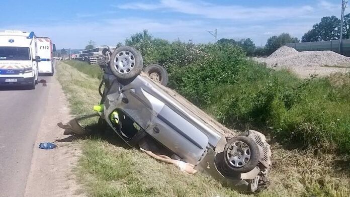 Accident la Aștileu