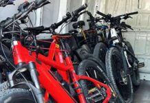 Biciclete electrice în valoare de 20.000 de euro, căutate de autoritățile austriece, descoperite de polițiștii de frontieră bihoreni