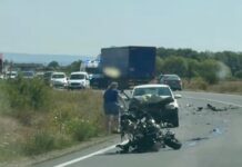 Accident grav pe DN1, în afara localității Oșorhei. Un motociclist este resuscitat la fața locului