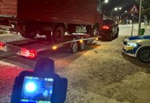 Dosar penal pentru un șofer din Bratca: prins la volanul unui ansamblu de aproape 6 tone, cu permis nepotrivit