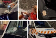 Ambulanță atacată cu bâte, topoare și pietre în unor zvonuri răspândite pe TikTok. Șoferul a fost rănit la ochi Ambulanță dispărută