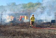 14 incendii de vegetație și fond forestier în ultimele 24 de ore, în Bihor. Flăcările au afectat peste 30 de hectare