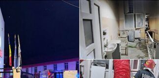 Incendiu la Spitalul de Psihiatrie din Ștei: 116 persoane evacuate. Cinci angajați au fost intoxicați ușor cu fum