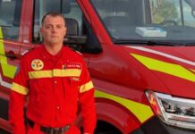 Octogenară salvată de un pompier bihorean Găvruța Adrian