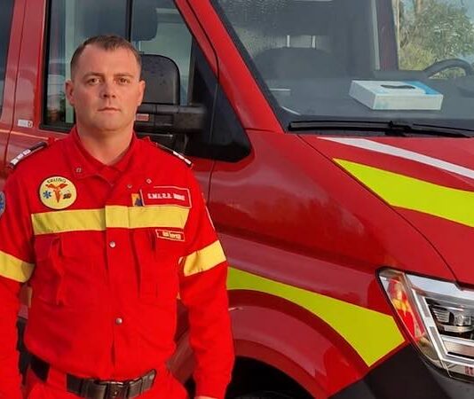 Octogenară salvată de un pompier bihorean Găvruța Adrian