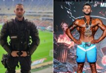 Un jandarm bihorean, pe podium la competiții naționale și internaționale de culturism David Lőrincz