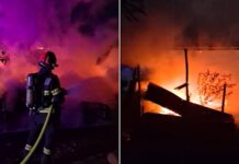 Incendiu la o casă din Valea Mare de Criș. Locuința a fost mistuită de flăcări