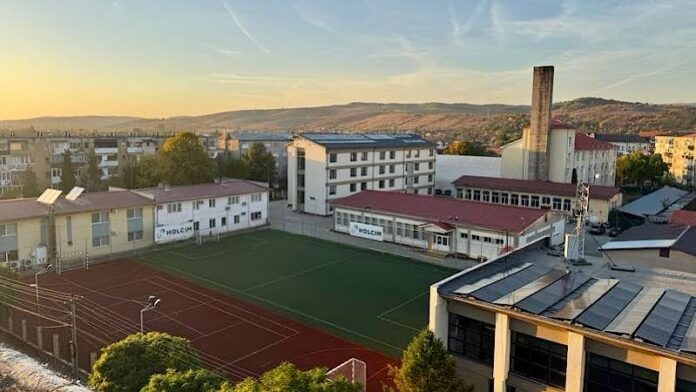 Orașul Aleșd din dronă Orașul Aleșd din dronă