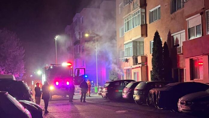 Incediu bloc Aleșd Incediu bloc Aleșd