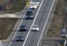Șoferi lăsați fără permis pe DN1, între Aleșd și Tileagd. Depășiri ilegale filmate cu drona și viteze de peste 130 km/h