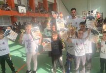Șapte locuri I și un loc II pentru sportivii din Luncșoara, la Cezar Fight Championship (video) Kickboxing Luncșoara Bihor